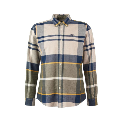 Camicia Uomo con logo ricamato sul petto, in cotone